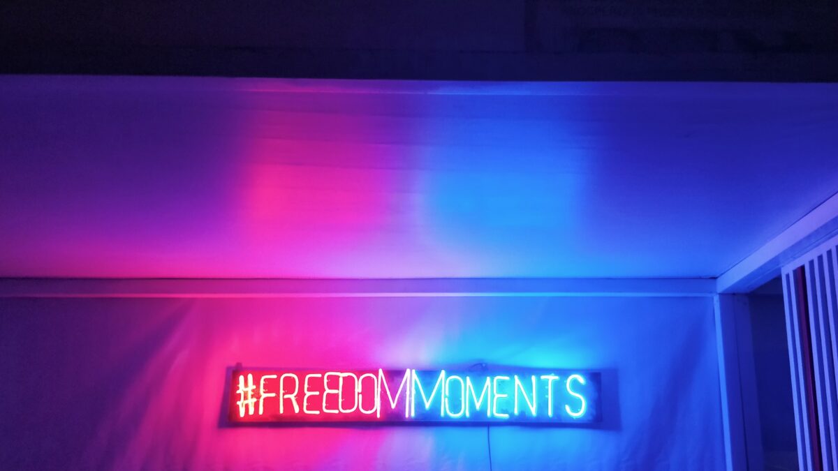 neon sign moments