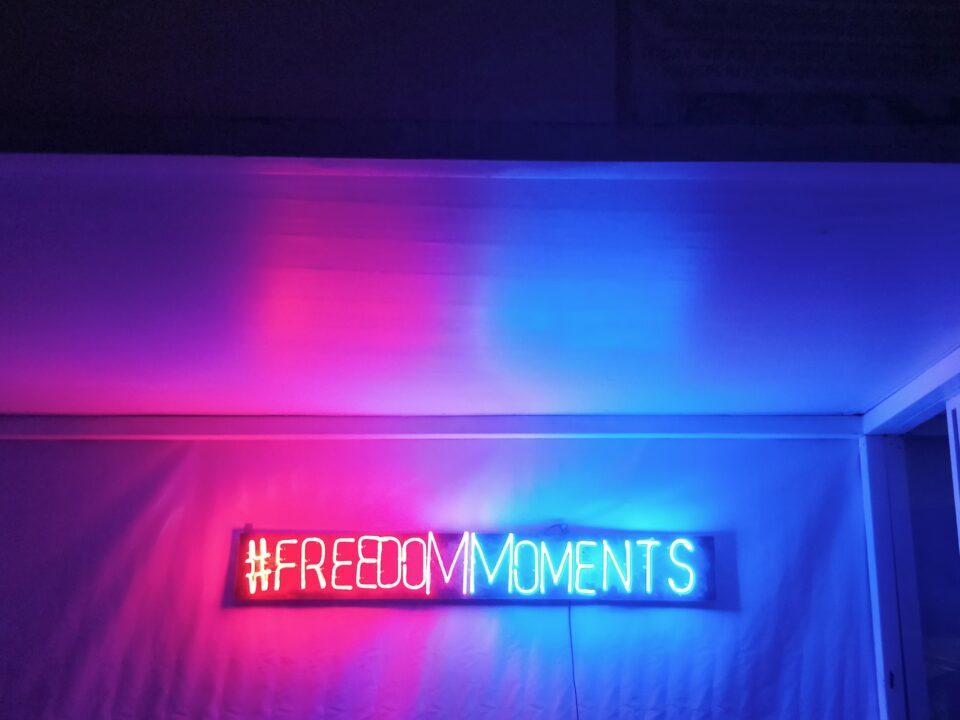 neon sign moments